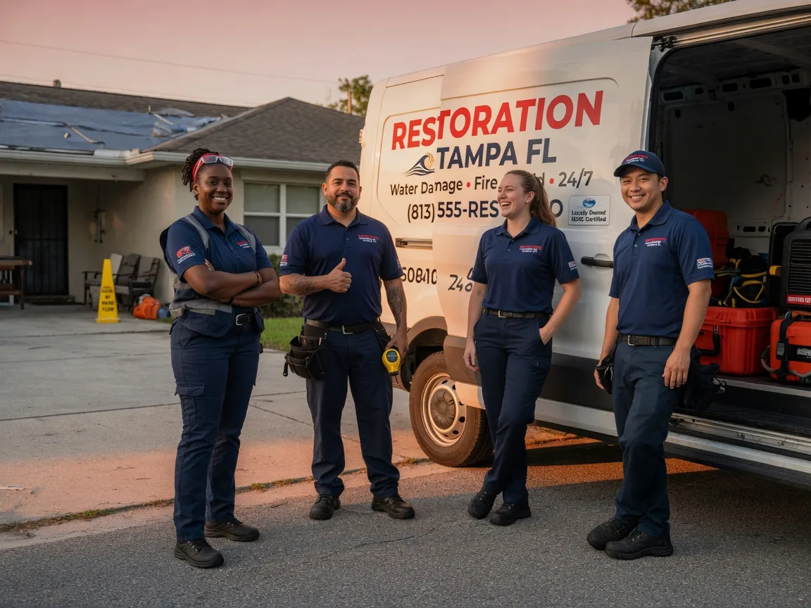 Water Damage Restoration company in Anson, TX